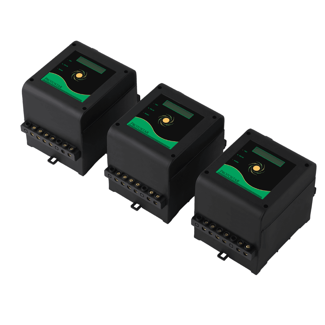Protostar Smart Power Distribution Units, the devices that share rooftop solar between homes